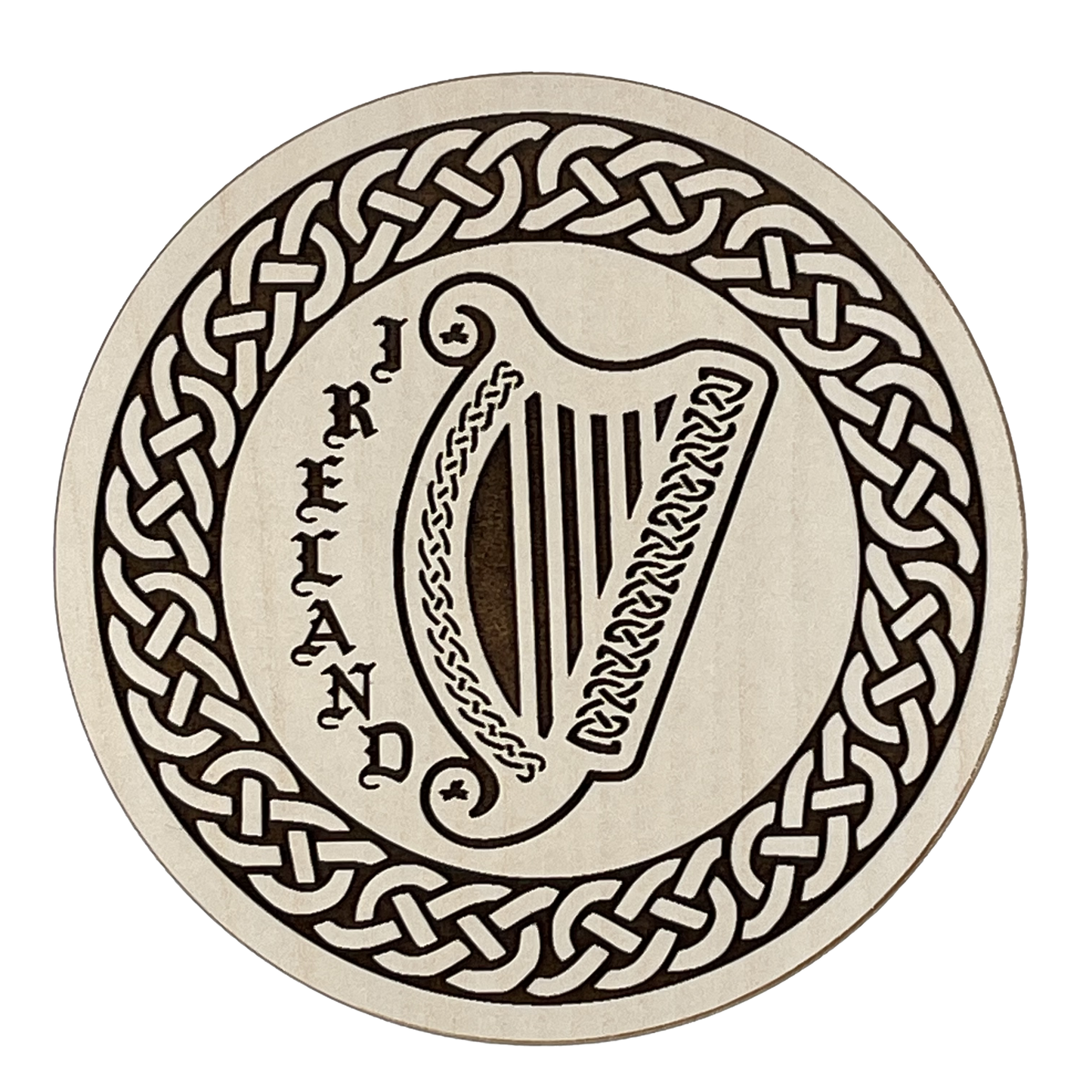 CRW2 – Coaster “Irish Harp”