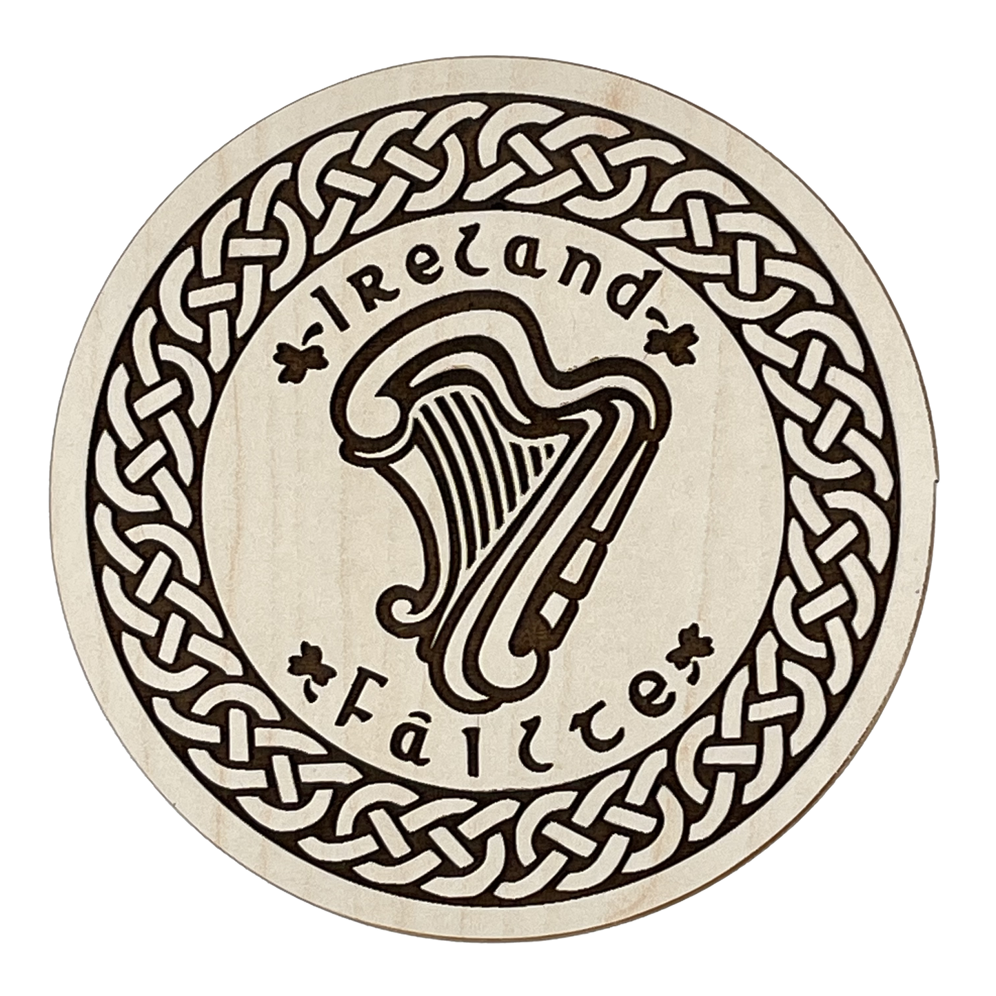 CRW3 – Coaster “Irish Harp”