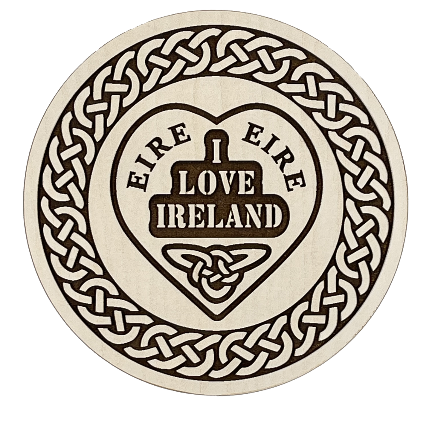 CRW16 – Coaster “Love Ireland Heart”