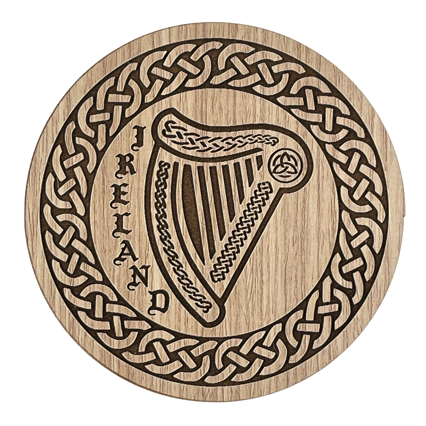 CRN1 – Coaster “Irish Harp”