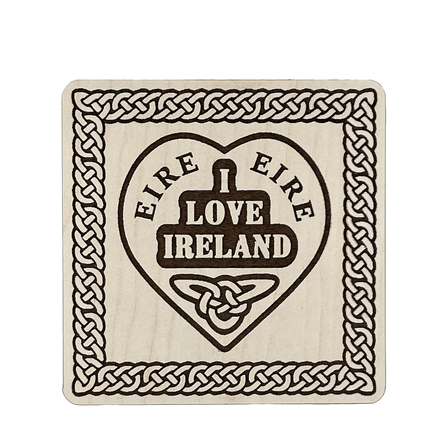 CSW16 – Coaster “Love Ireland Heart”