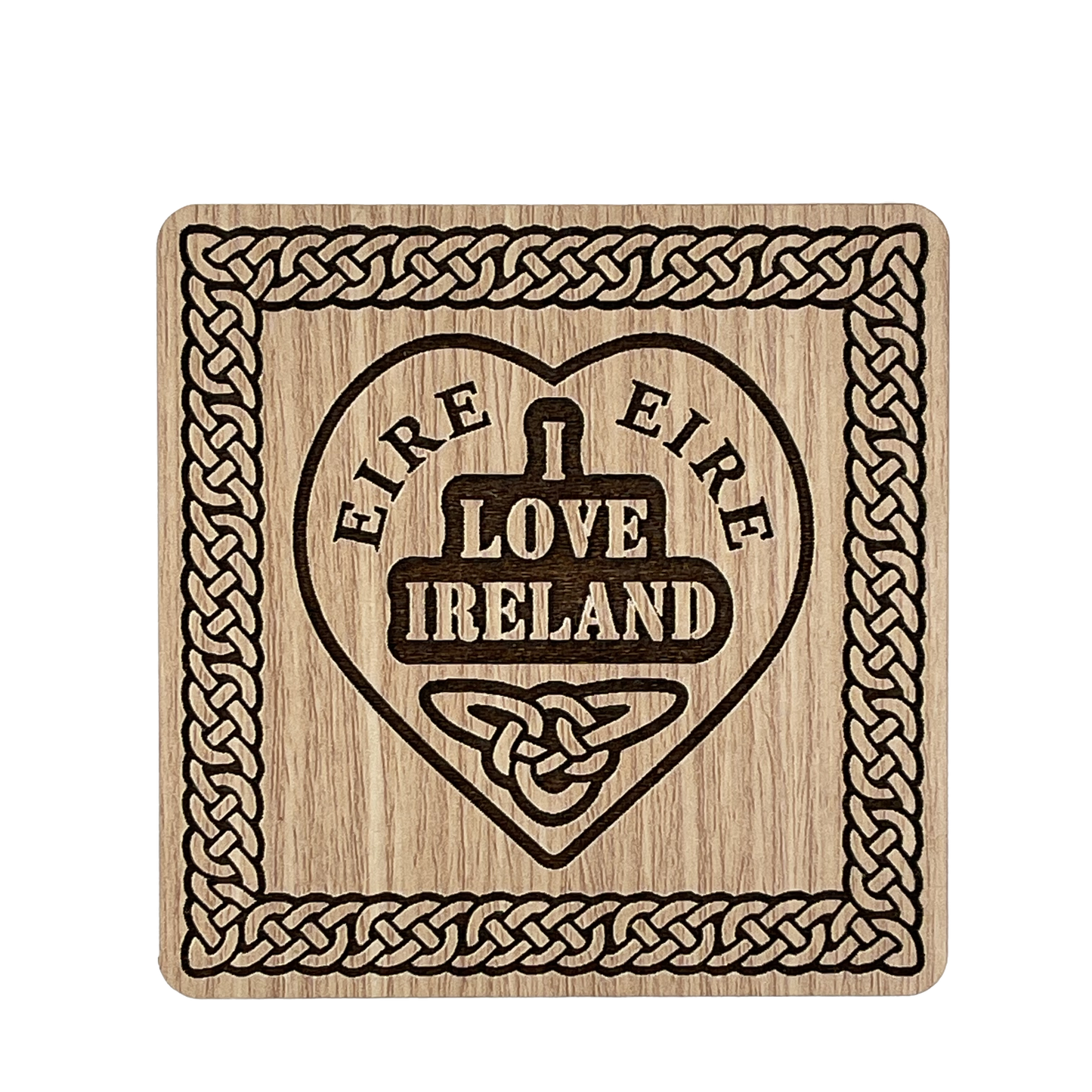 CSN16 – Coaster “Love Ireland Heart”