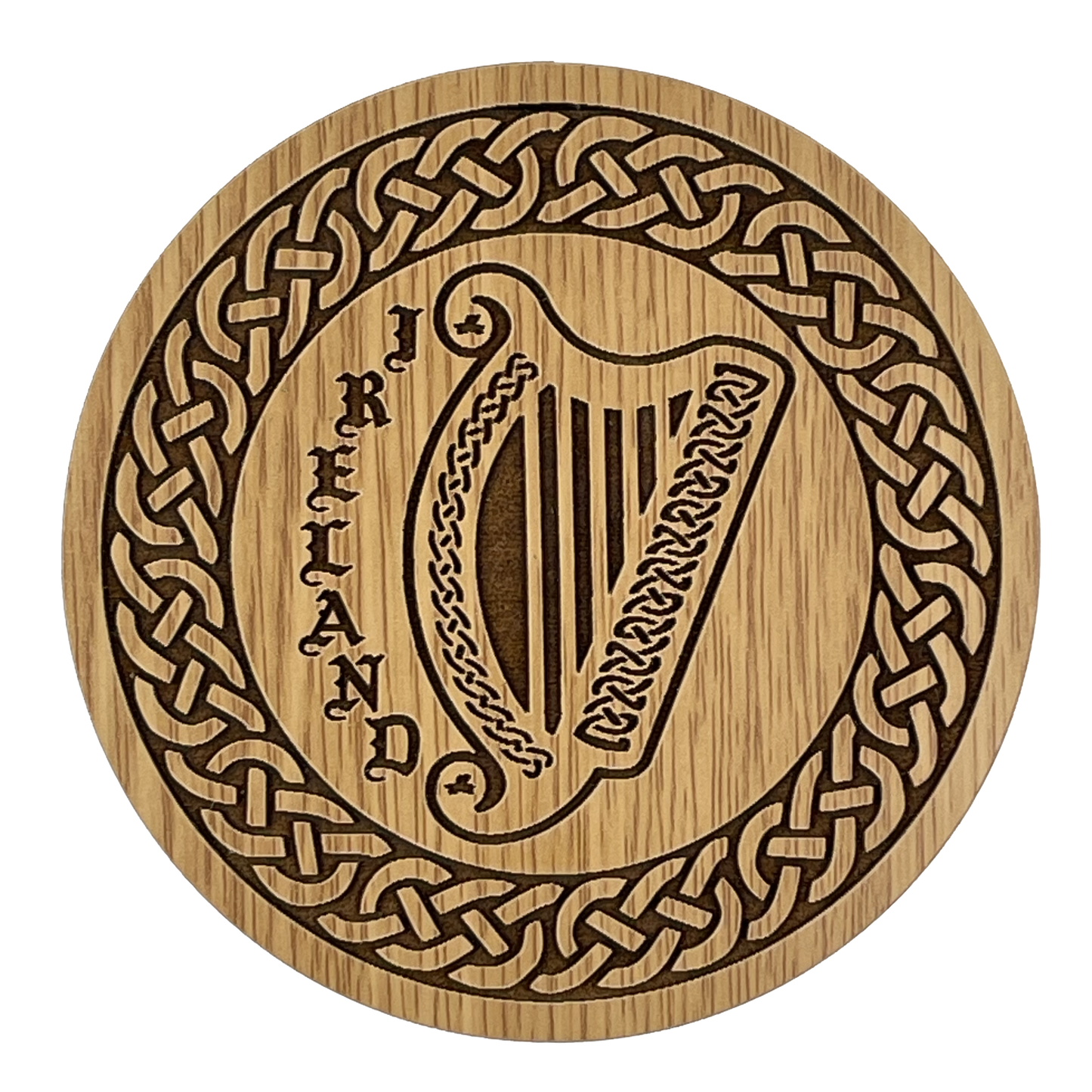 CRD2 – Coaster “Irish Harp”