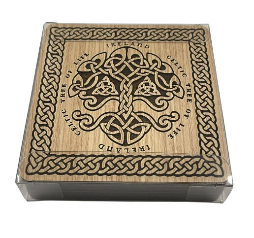 CRSN6 - Coaster Set of 6 "Tree of Life"