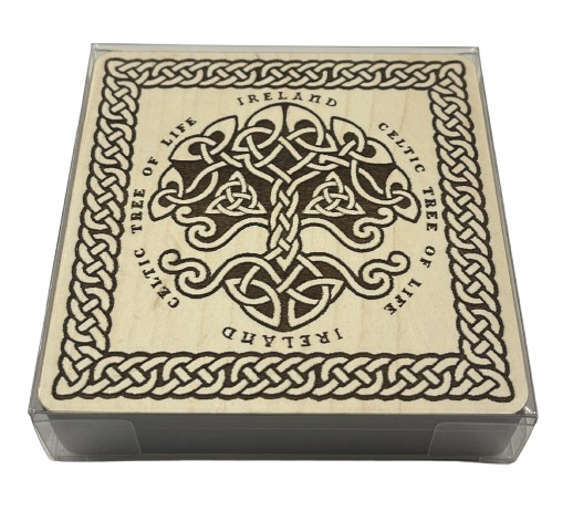 CRSW6 - Coaster Set of 6 "Tree of Life"
