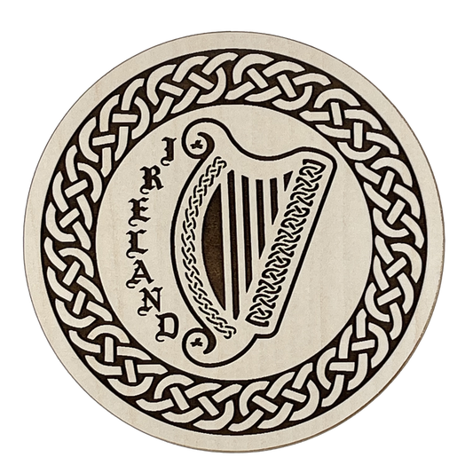 CRW2 – Coaster “Irish Harp”