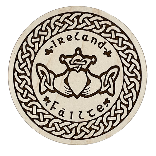 CRW18 – Coaster “Irish Claddagh”