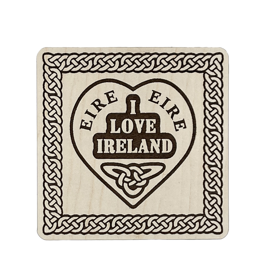 CSW16 – Coaster “Love Ireland Heart”