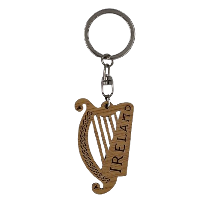 KD8 – Keyring “Irish Harp”
